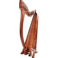 Party Delights Harp Cardboard Cutout - 163Cm X 55Cm< Cardboard Cut Outs
