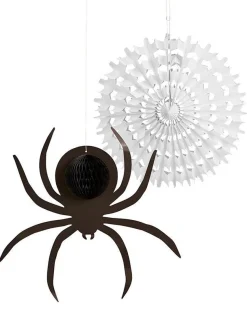 Honeycomb Spider & Web (2Pk)<Party Delights