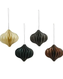 Honeycomb Tree Decorations (4Pk)<Party Delights Hot