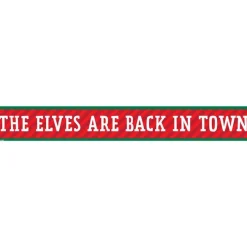 I'M Back Elf Christmas Paper Banners - 1M (3Pk)<Party Delights Online