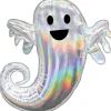 Iridescent Ghost Supershape Balloon - 25" X 28" Foil<Party Delights New