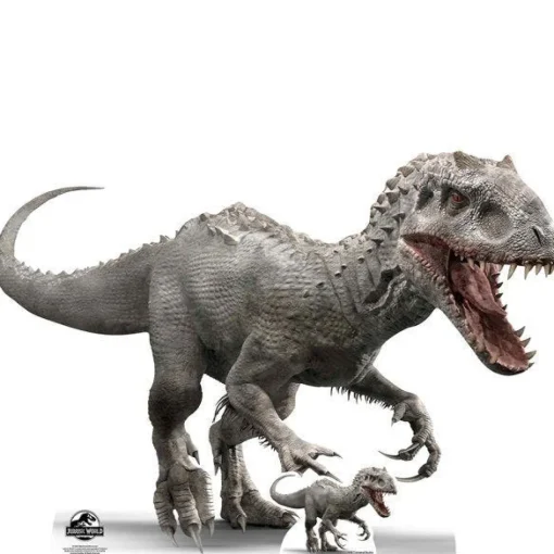 Party Delights Jurassic World Indominus Rex Dinosaur Cardboard Cutout - 128Cm X 92Cm< Cardboard Cut Outs