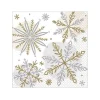 Let It Snow Paper Napkins - 25Cm (16Pk)<Party Delights Clearance