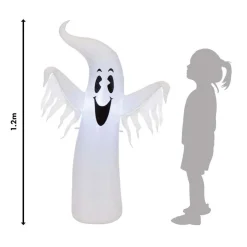 Light Up Inlfatable Ghost 1.2M<Party Delights New