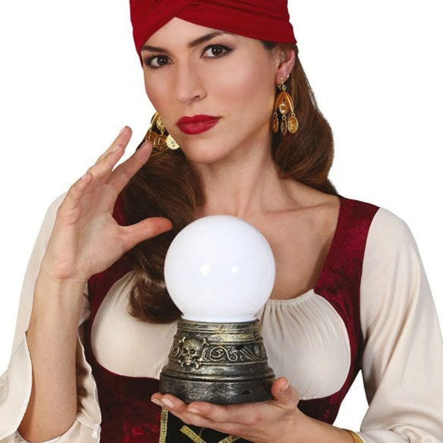 Light Up Mystic Ball - 19Cm<Party Delights New