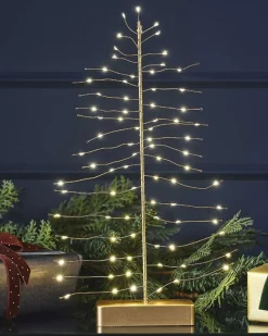 Light Up Wire Tree Decoration<Party Delights Sale