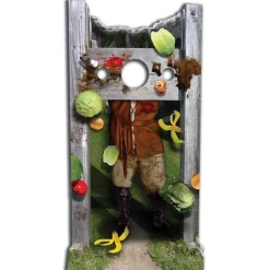 Party Delights Medieval Stocks Stand-In Photo Prop - 186Cm X 90Cm< Cardboard Cut Outs