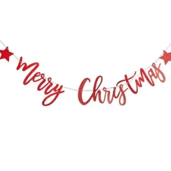 Party Delights Merry Christmas Bunting - 2M< Bunting