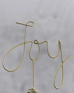 Metal Joy Tree Topper<Party Delights Outlet