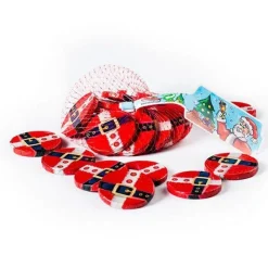 Milk Chocolate Santa Coins - 100G<Party Delights Hot