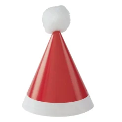 Mini Pom Pom Santa Party Hats (8Pk)<Party Delights Hot