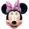 Party Delights Minnie Mouse - Cardboard Masks (6Pk)< Masks