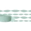 Party Delights Mint Green Crepe Paper Streamer - 24M< Hanging Decorations
