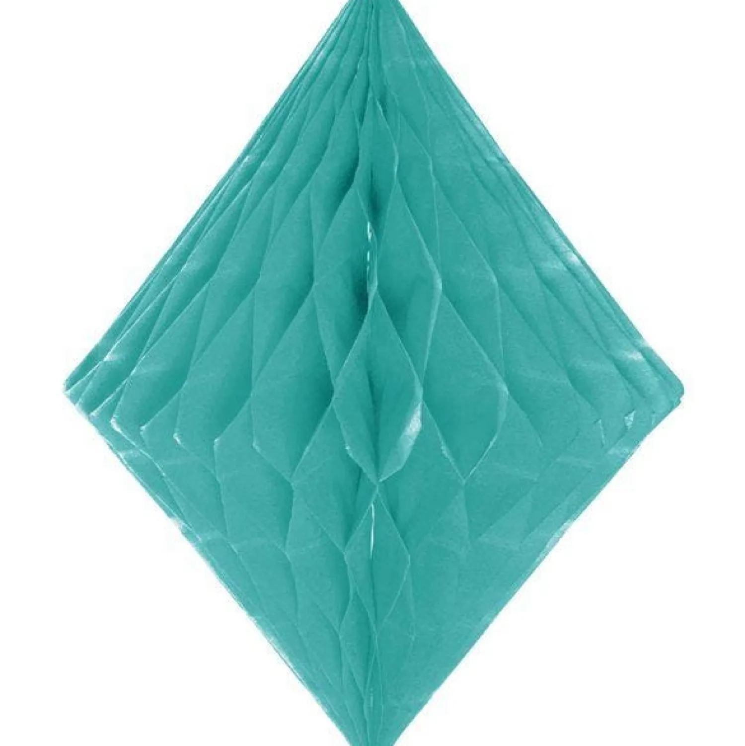Party Delights Mint Green Honeycomb Diamond Decoration - 30Cm< Hanging Decorations