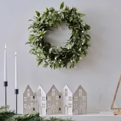 Mistletoe Wreath - 30Cm<Party Delights Best