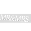 Party Delights Mr & Mrs Sign Cardboard Cutout - 193Cm X 33Cm< Cardboard Cut Outs