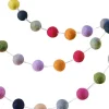 Multicoloured Felt Balls Garland<Party Delights Best