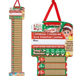 Naughty Elf Count Down Calendar<Party Delights New