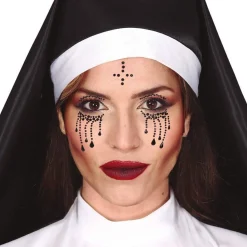 Party Delights Nun Face Gems< Face Gems