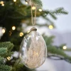 Pampas Bauble Tree Decorations - 14Cm (2Pk)<Party Delights Outlet