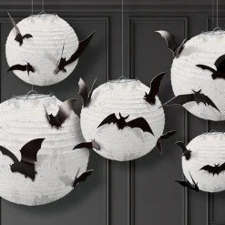 Paper Lanterns With Bats<Party Delights Outlet