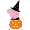 Peppa Pig Halloween Pumpkin Cardboard Cutout - 94Cm X 51Cm<Party Delights New