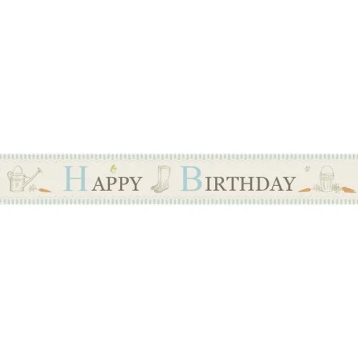 Party Delights Peter Rabbit Paper Banners - 1M (3Pk)< Banners