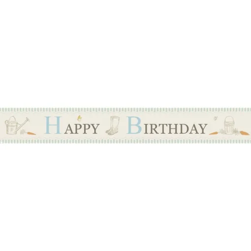 Party Delights Peter Rabbit Paper Banners - 1M (3Pk)< Banners
