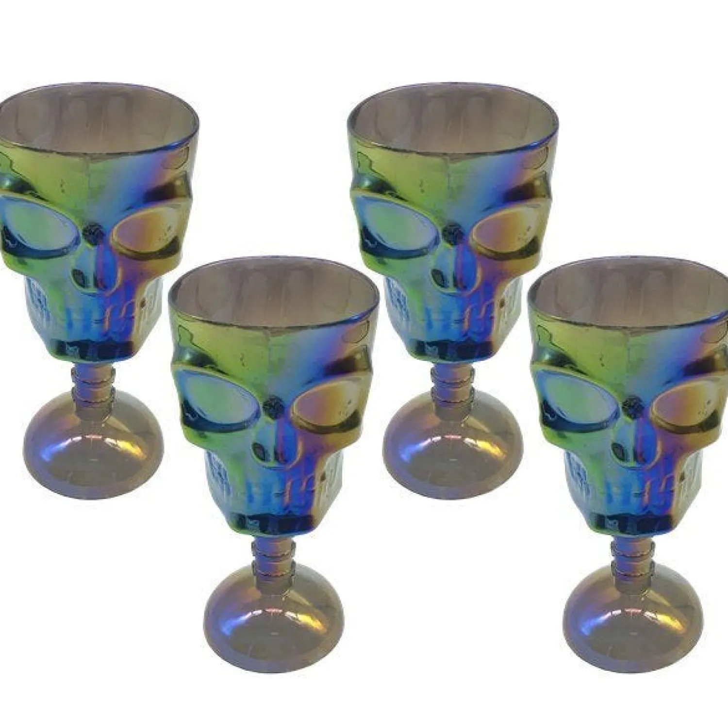 Petrol Skull Goblet Mutlipack<Party Delights New
