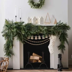Party Delights Pine & Cypress Foliage Christmas Garland - 3M< Flowers & Foliage