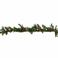 Pine Cones & Berries Foliage Garland - 1.8M<Party Delights Discount