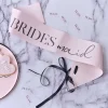 Party Delights Pink Bridesmaid Sash (2Pk)< Wearables