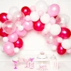 Party Delights Pink Latex Balloon Arch Garland - 70 Balloons< Arches & Clouds