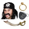 Party Delights Pirate Skull & Crossbone Accessory Kit< Instant Outfits
