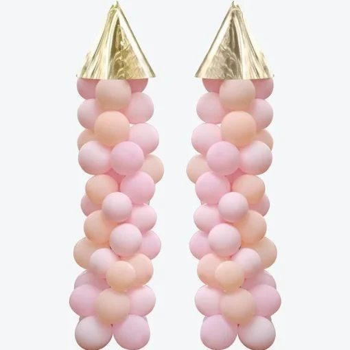 Party Delights Princess Balloon Turrets - 100 Balloons< Arches & Clouds