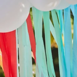 Party Delights Rainbow Balloon Cloud Backdrop Kit - 40 Balloons< Arches & Clouds