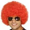 Party Delights Red Afro Wig< Wigs