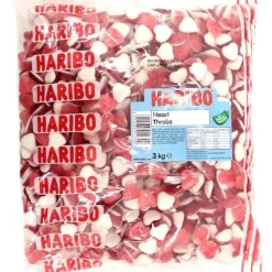 Party Delights Red Heart Throbs - 3Kg< Sweets
