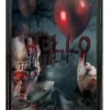 Scary Clown Window Decoration<Party Delights Outlet