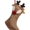 Shaped Reindeer Stocking<Party Delights New