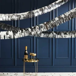 Silver Fringe Foil Garland - 5M<Party Delights Hot
