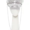 Party Delights Silver Sequin Biker Hat< Hats & Headwear