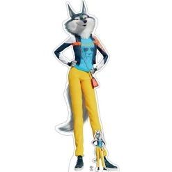 Party Delights Sing 2 Porsha Wolf Large Cardboard Cutout - 173Cm X 66Cm< Cardboard Cut Outs