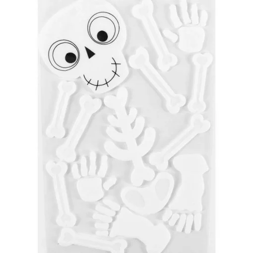 Skeleton Gel Window Cling<Party Delights Sale