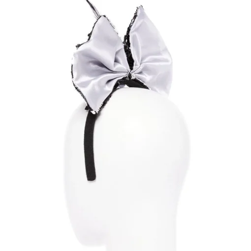 Party Delights Skeleton Sequin Hair Bow Headband< Hats & Headwear