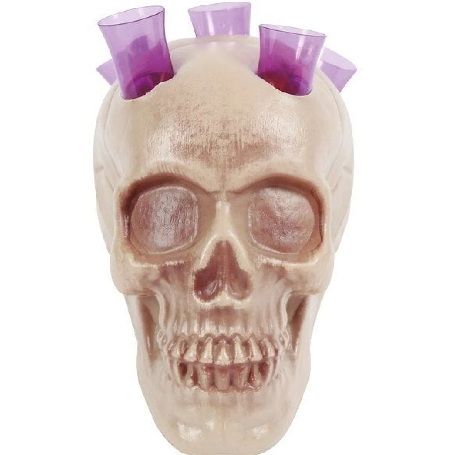 Skull With Test Tubes Shooters<Party Delights Clearance