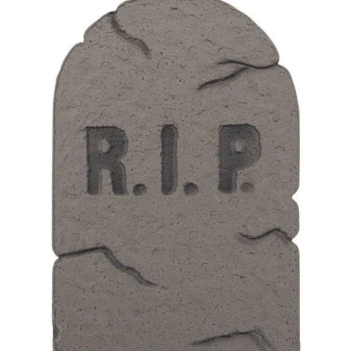 Small Cemetery R.I.P. Tombstone - 31Cm<Party Delights Online