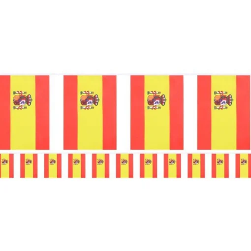 Party Delights Spain State Flag Bunting - 6M< Bunting