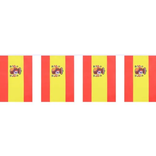 Party Delights Spain State Flag Bunting - 6M< Bunting