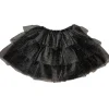Sparkle Black & Gold Tiered Tutu - 5-7 Years<Party Delights Outlet
